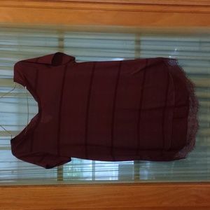 Maroon Blouse